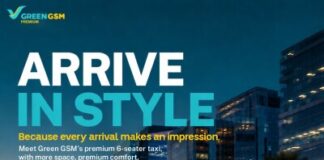 Green GSM Philippines launches premium taxi, a 7-seat high-end electric taxi service