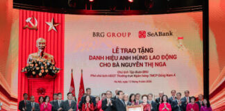 Entrepreneur Nguyen Thi Nga conferred Labor Hero, BRG Group and SeABank awarded First-class Labor Medals