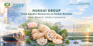 Huagui Group: A Global Player Across Two RMB100-Billion Aquatic Markets, as Honghu Lotus Root Ranks No. 1 in Antioxidant Content