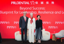 Dr Maye Musk, author, supermodel, and dietitian, speaks at the Prudential Leadership Forum